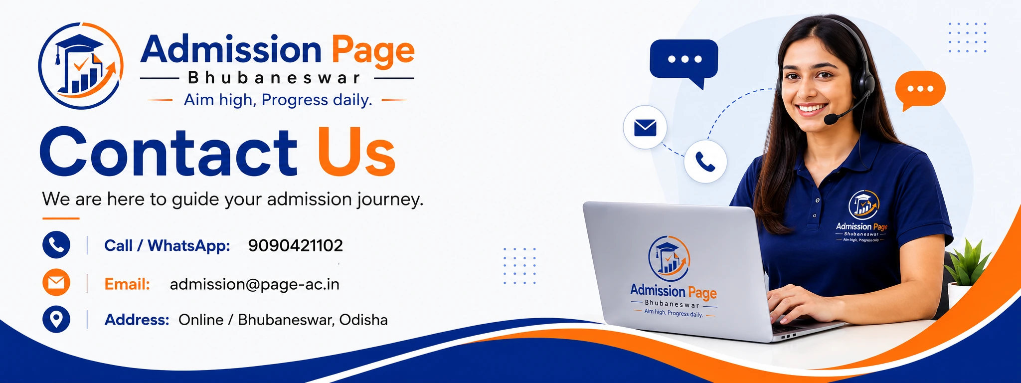 Contact Admission Page